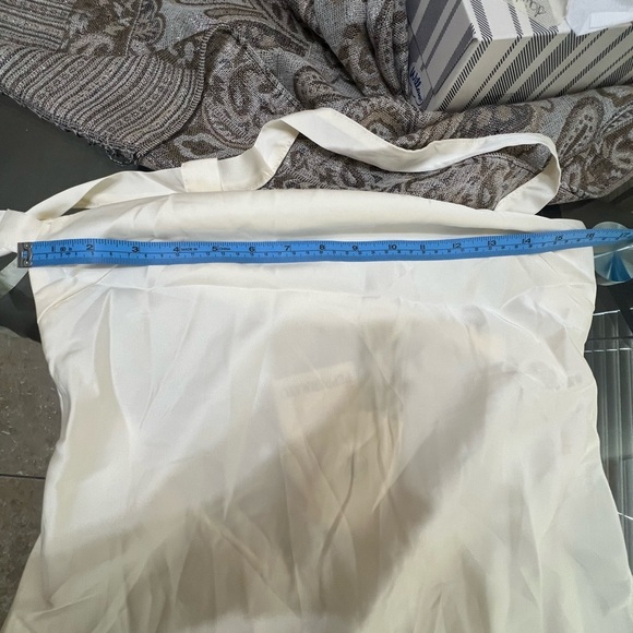 Peppermayo Cream Satin Fabric - Picture 3 of 9